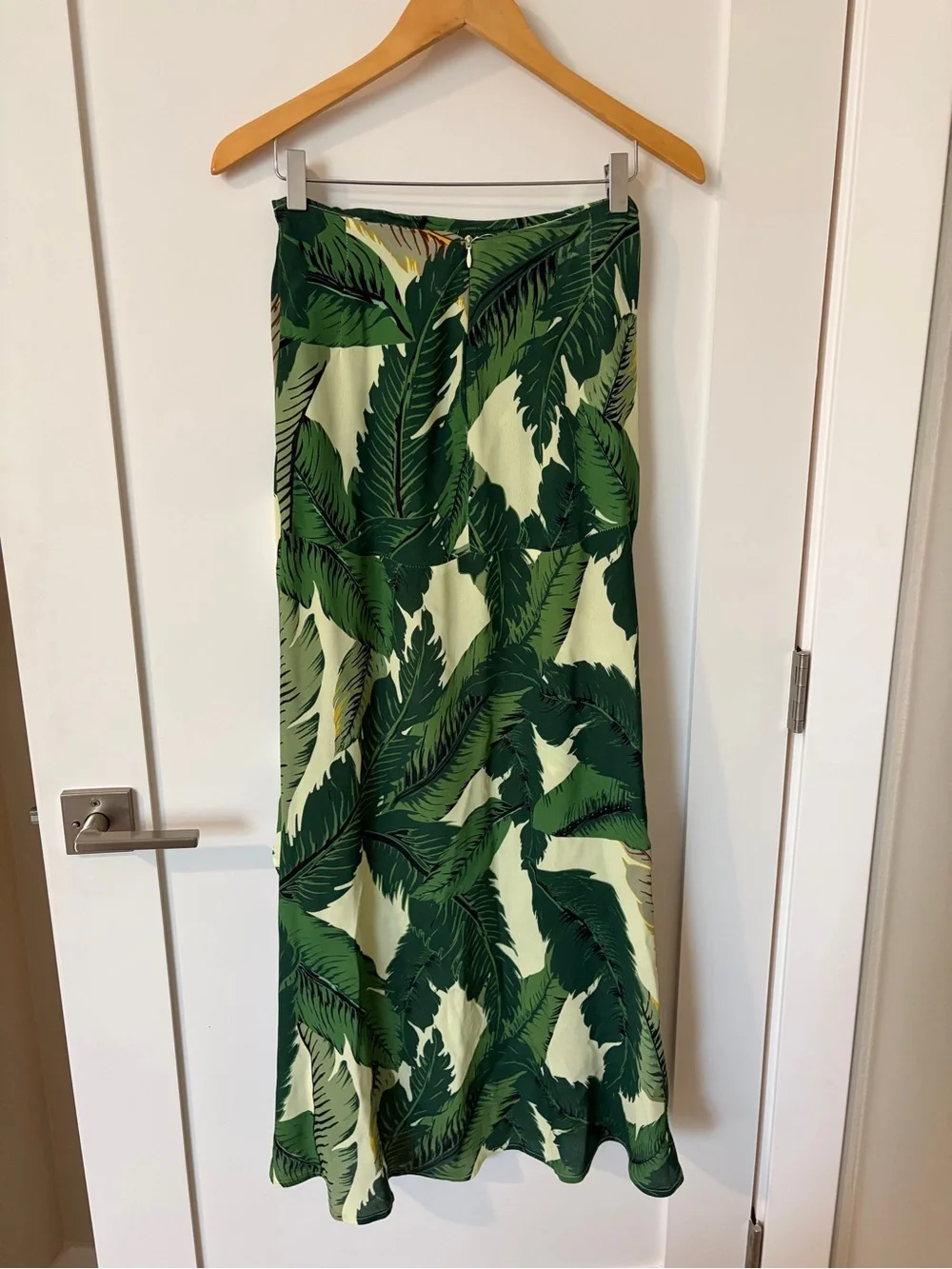 Beach Riot Green Palm Rachel Sarong Skirt
